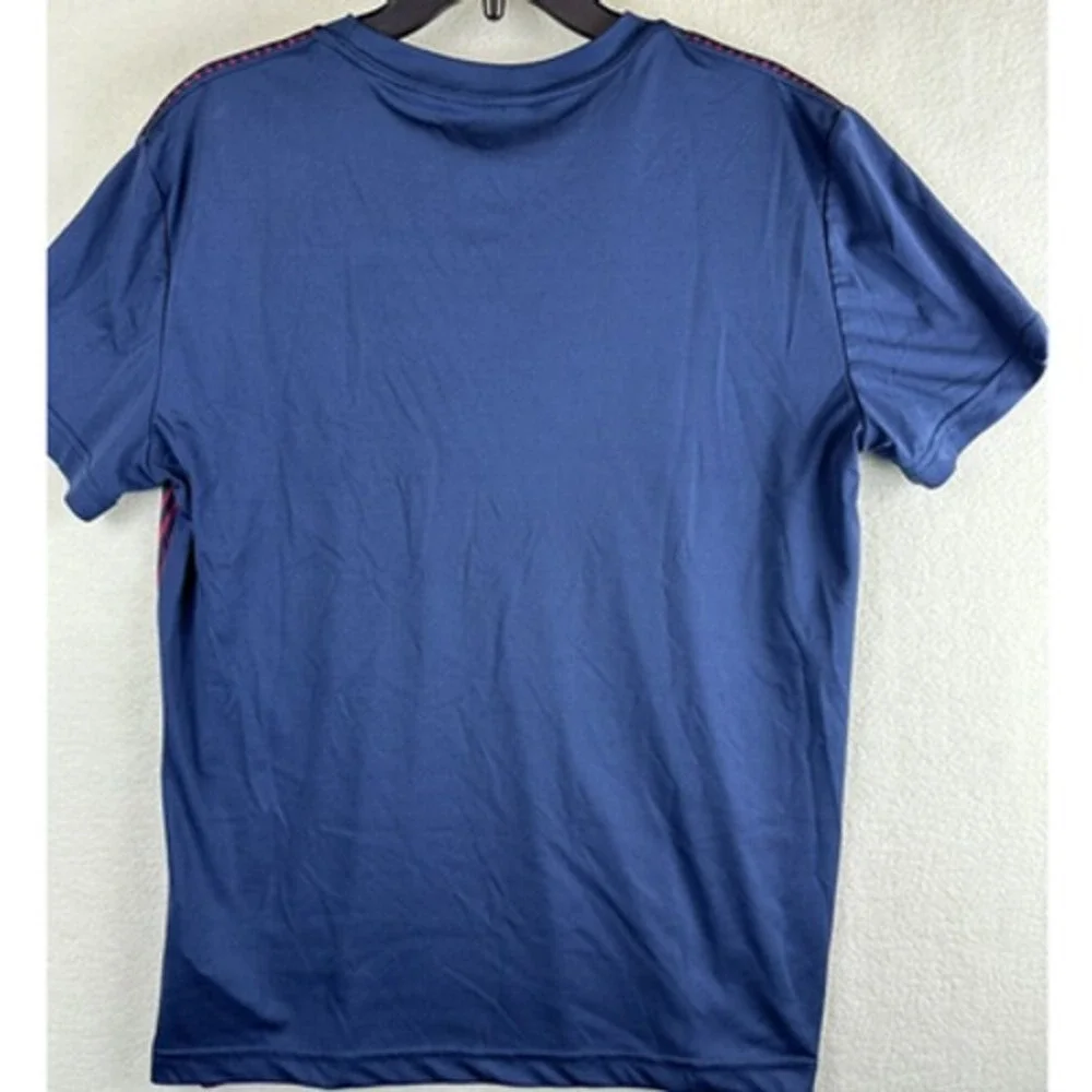 FC Barcelona Barca FCB Football Jersey Shirt Red Blue Back Mens Size Large